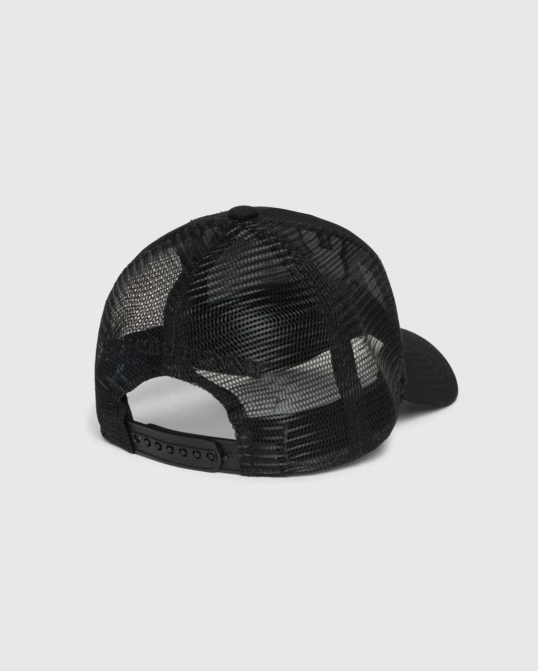 Chapeaux Psycho Bunny Houston Trucker Hat Noir Enfant | QKZ-01230934